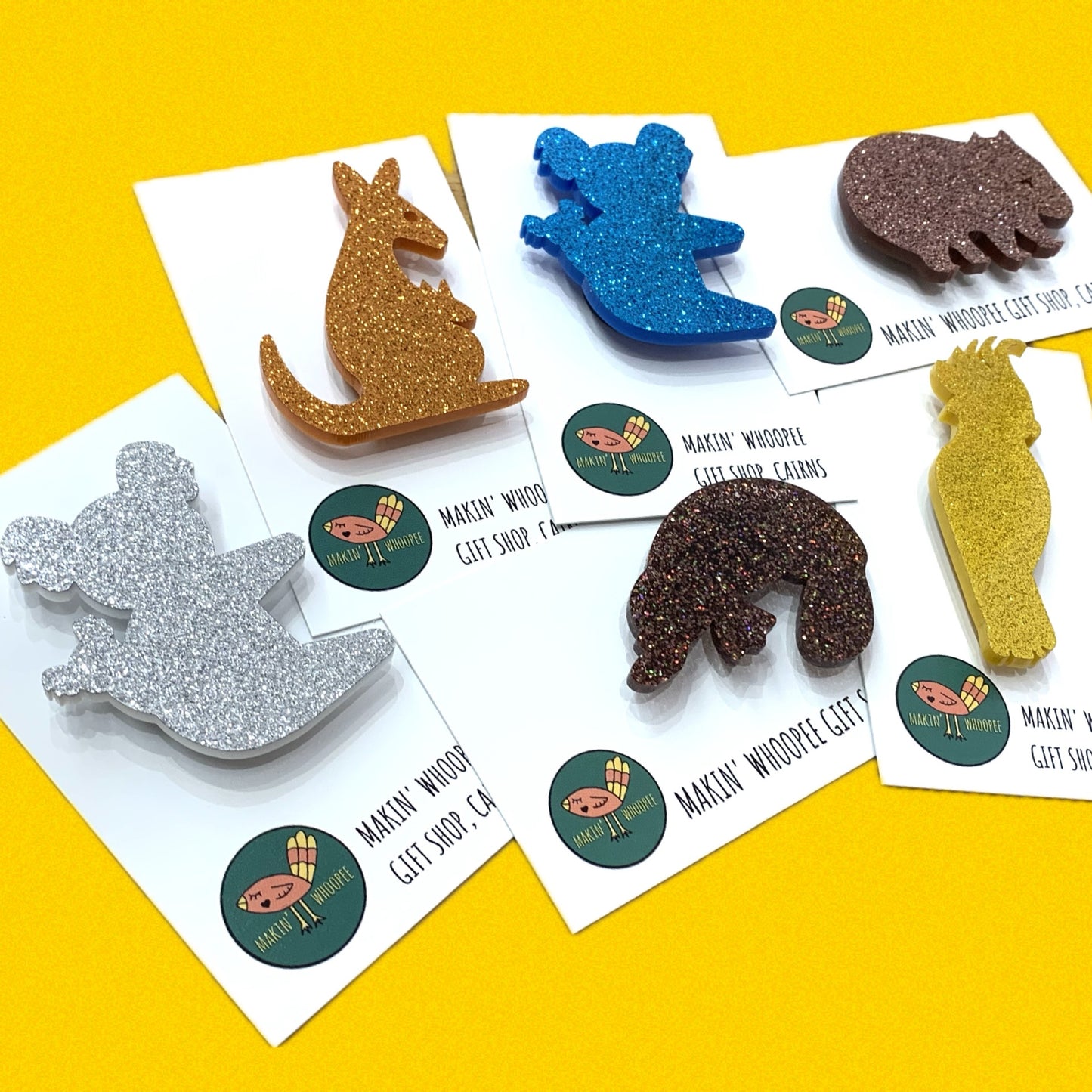 MAKIN' WHOOPEE - SILVER KOALA- AUSSIE MAGNET