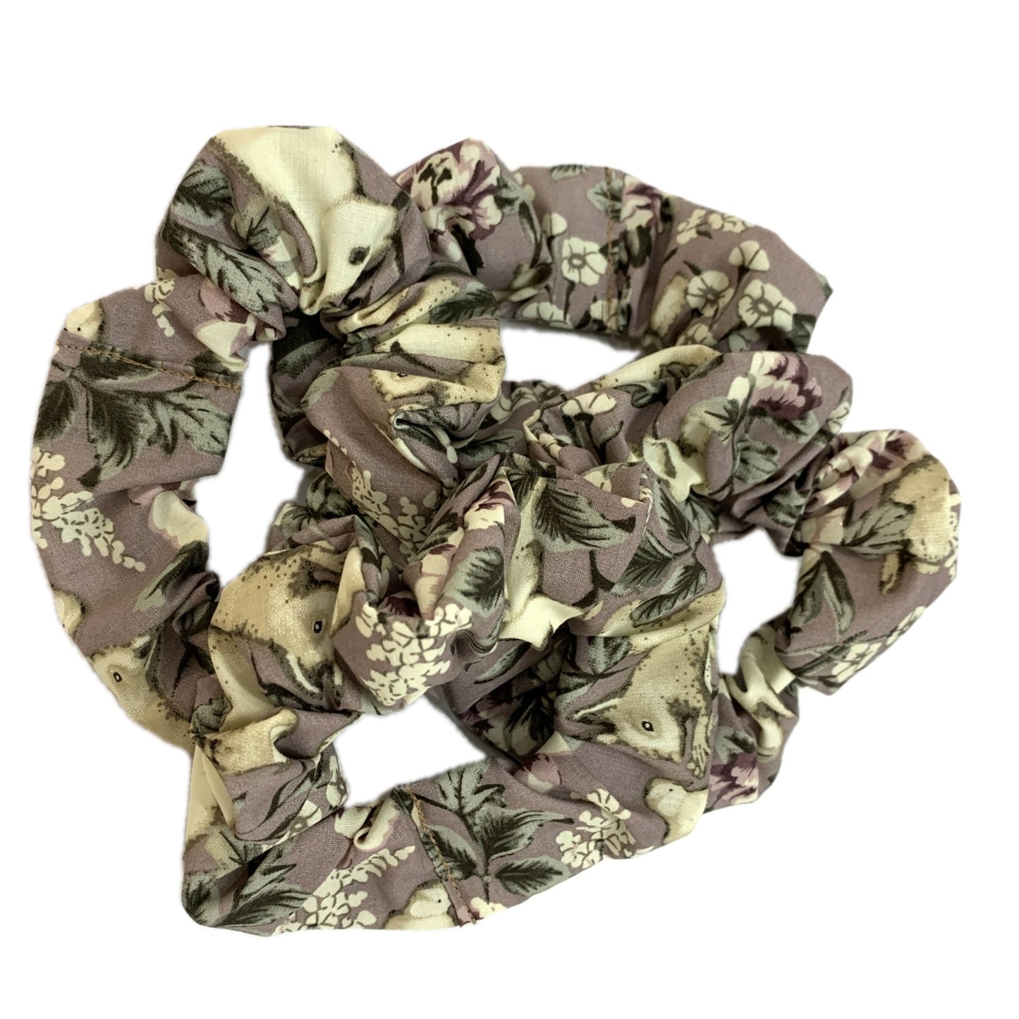 MAKIN' WHOOPEE - "Woodland Rabbits" SCRUNCHIES
