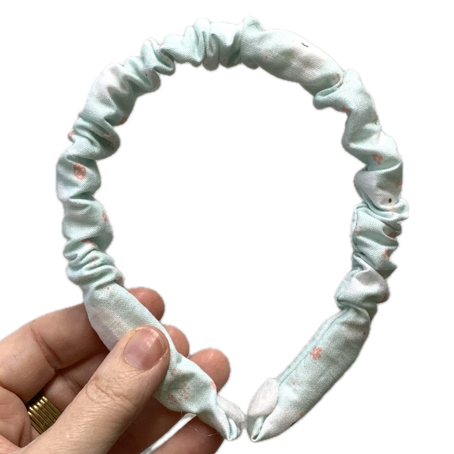 MAKIN WHOOPEE - Pastel Bunnies- SMALL SCRUNCHIE HEADBANDS