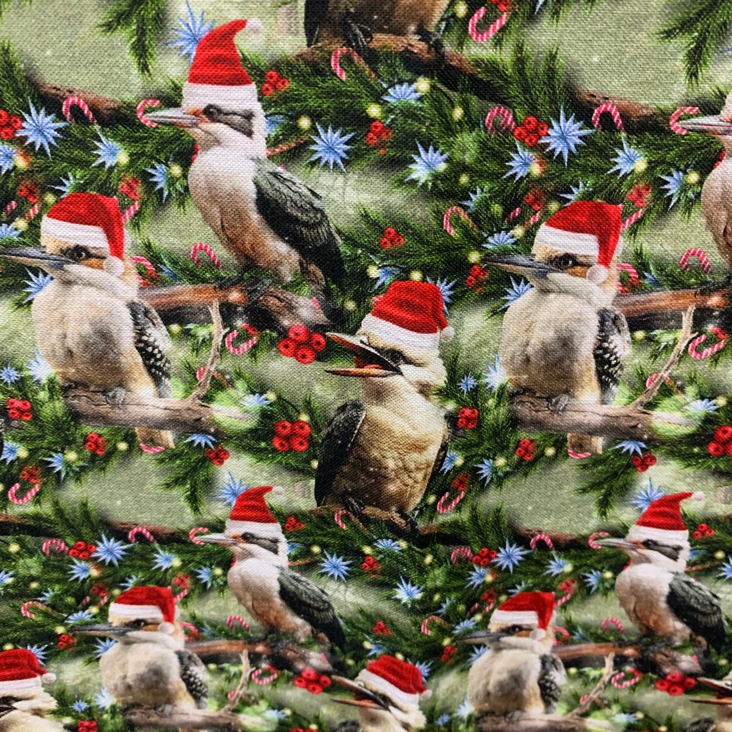MUMMA WHOOPEE - "Christmas Kookaburras" Christmas Apron