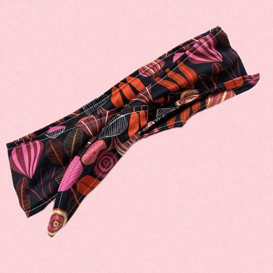 OH SEW ROSY: WIRE HEADBAND - Radishes (Jocelyn Proust Fabric)