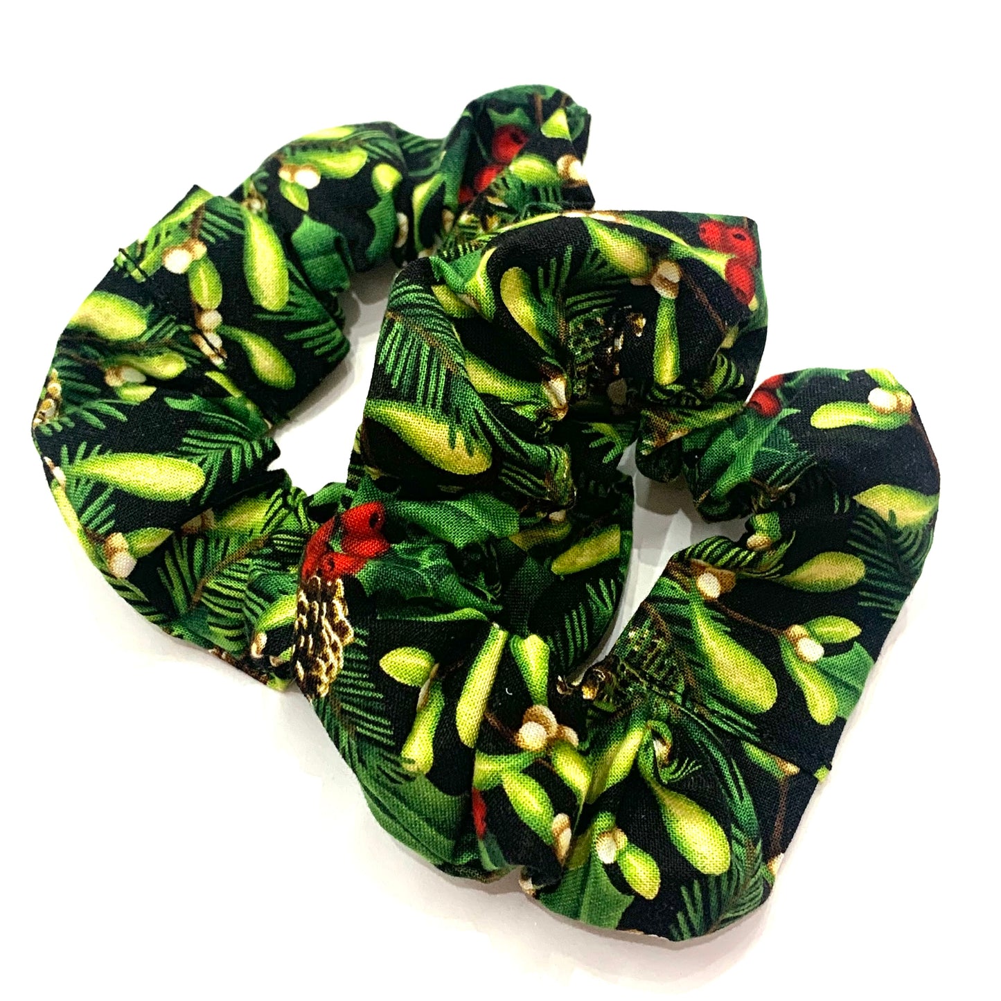 MAKIN' WHOOPEE - Regular “Yuletide Greenery” SCRUNCHIE