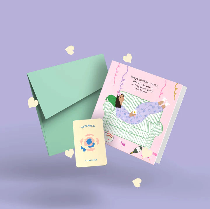 PAPERNEST - "Happy Birthday to the Life of the Party" Greeting Card