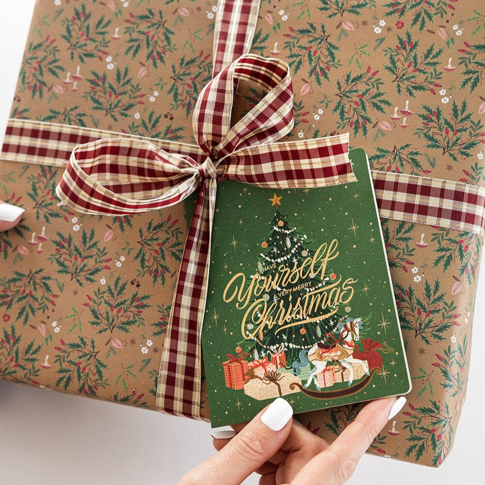 BESPOKE LETTERPRESS - "Have yourself a very Merry Christmas"- Foiled Christmas Card