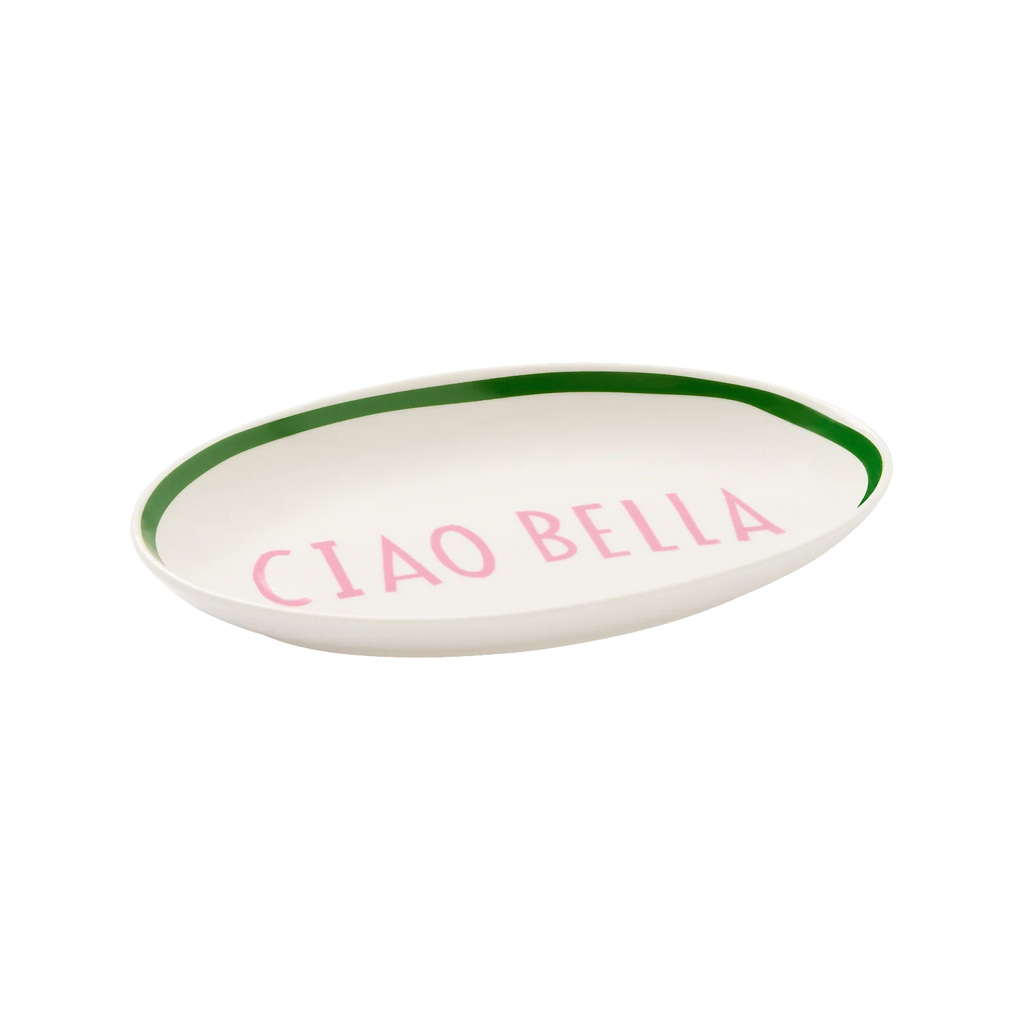 In The Roundhouse - "Ciao Bella" Oval Tray Small