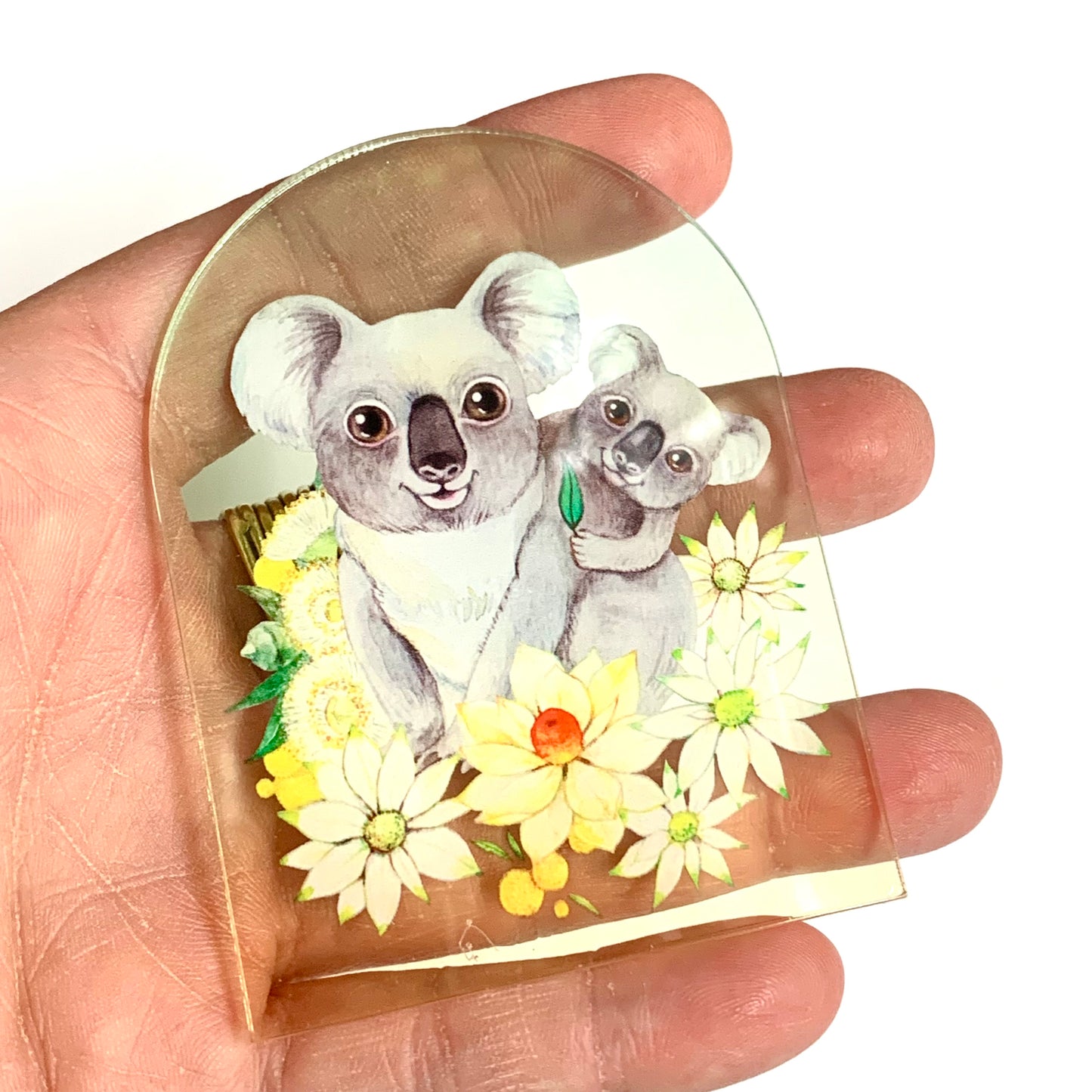 WATERCOLOURS BY CAT- Koala- Australian Animal Art Magnet