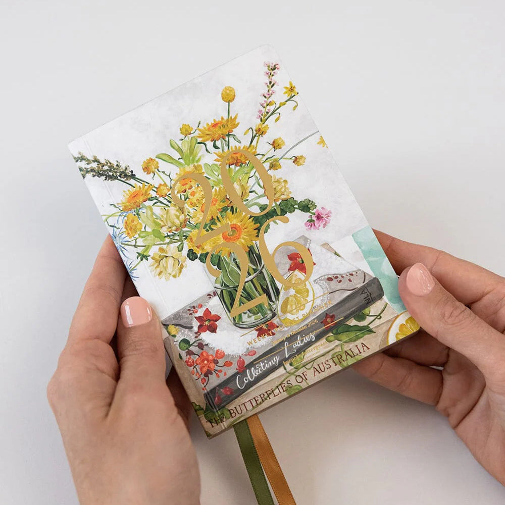 BESPOKE LETTERPRESS - 2026 Pocket Planner - Wildflowers