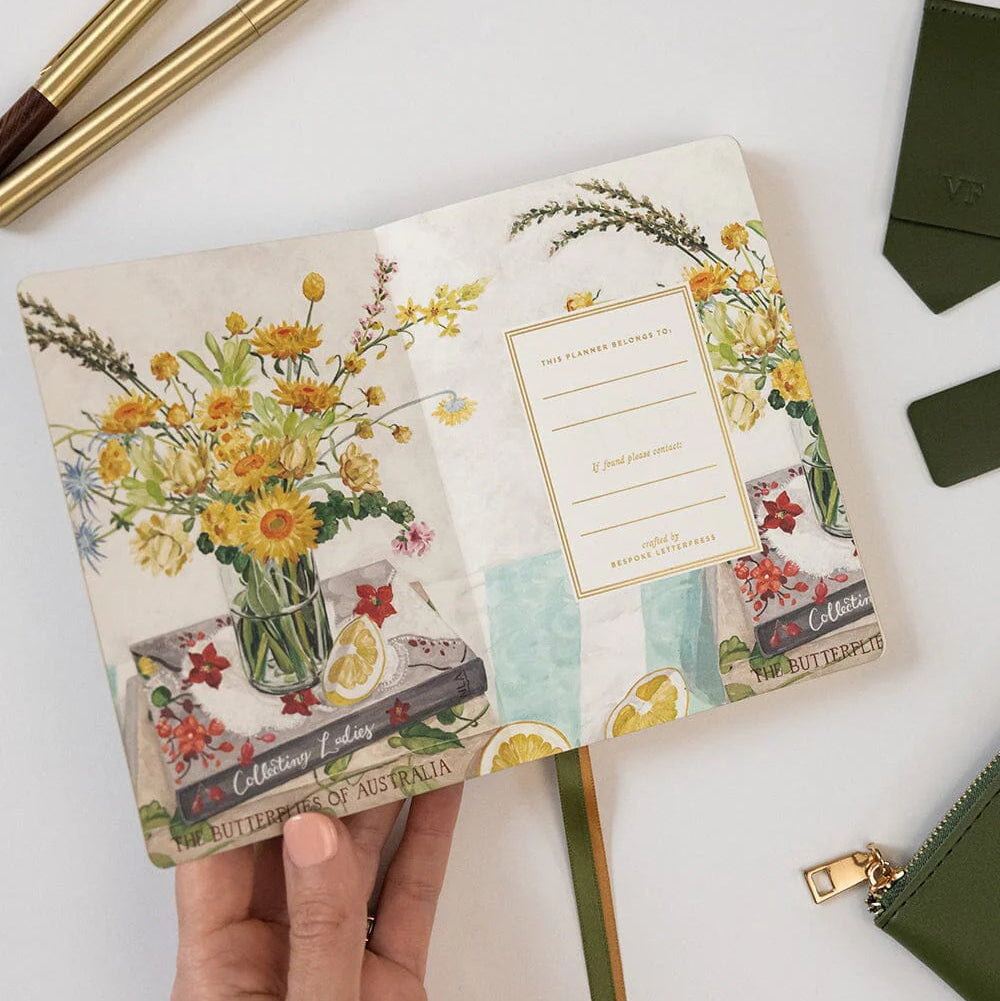 BESPOKE LETTERPRESS - 2026 Pocket Planner - Wildflowers