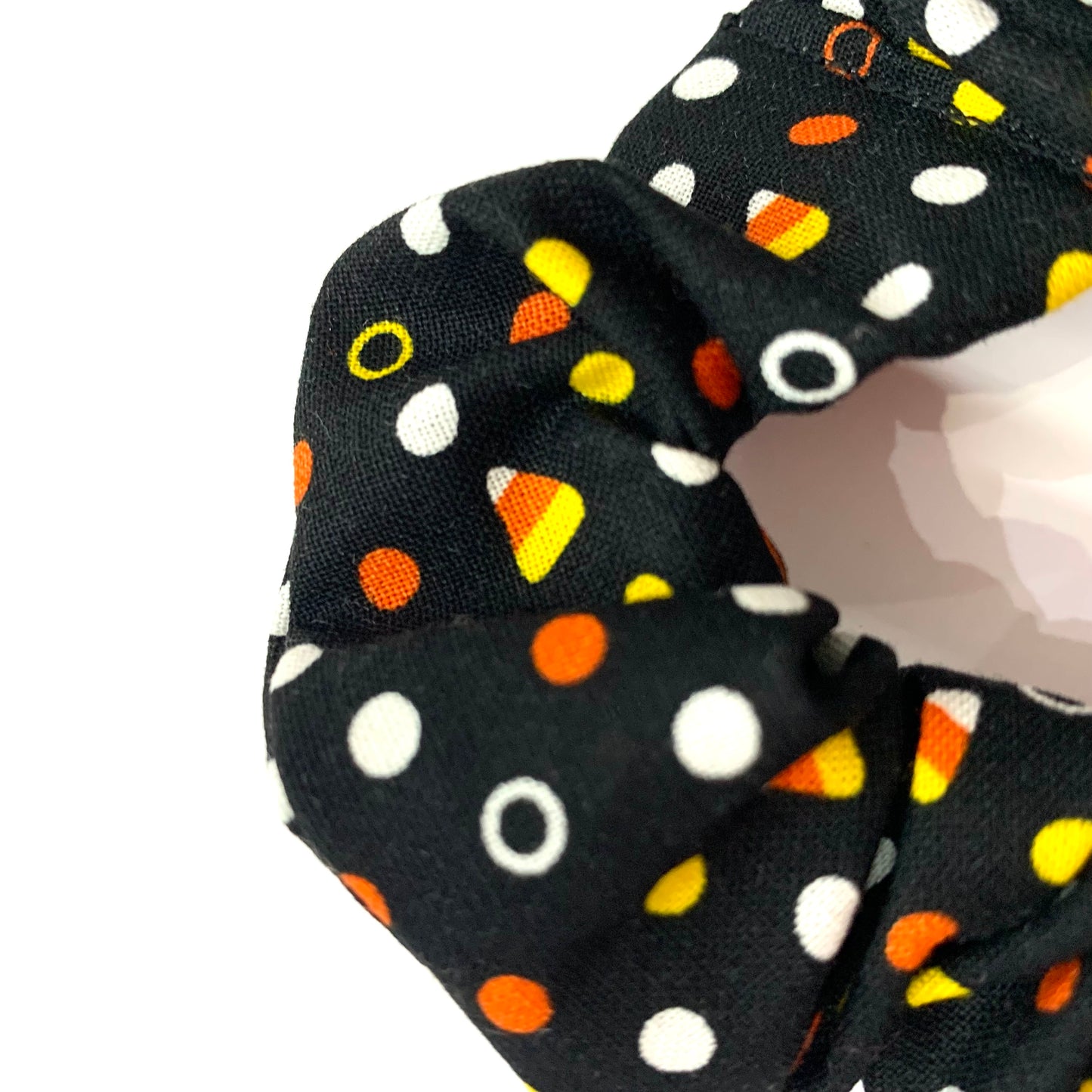MAKIN' WHOOPEE - "Candy Corn" REGULAR HALLOWEEN SCRUNCHIE