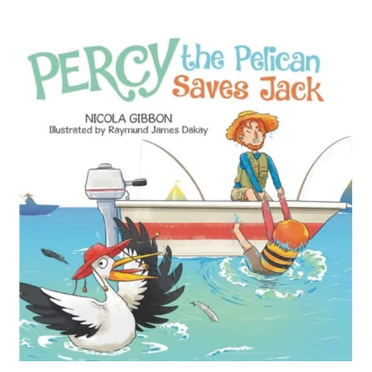 BOOKS & CO - Percy the Pelican- By Nicola Gibbon- LOCAL Kids Book