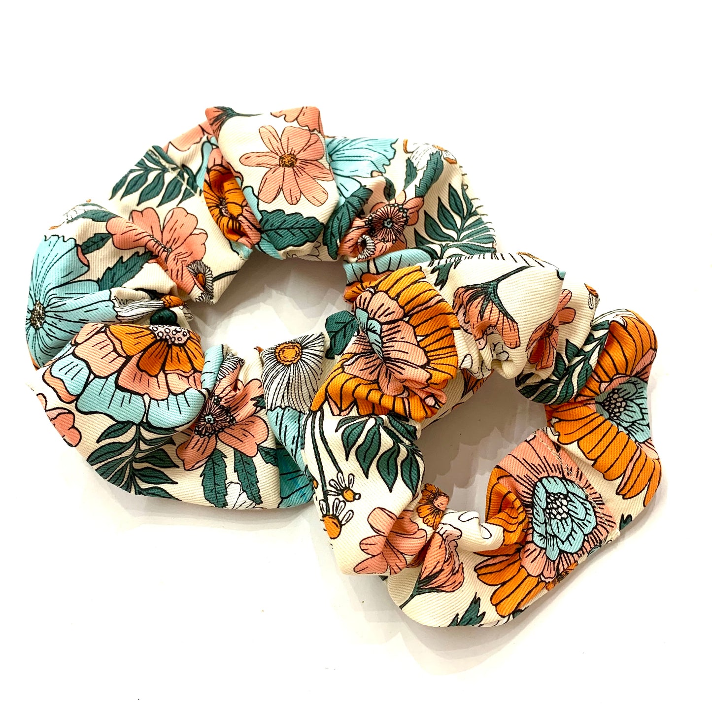MAKIN' WHOOPEE - JUMBO "Summer Garden" SCRUNCHIES