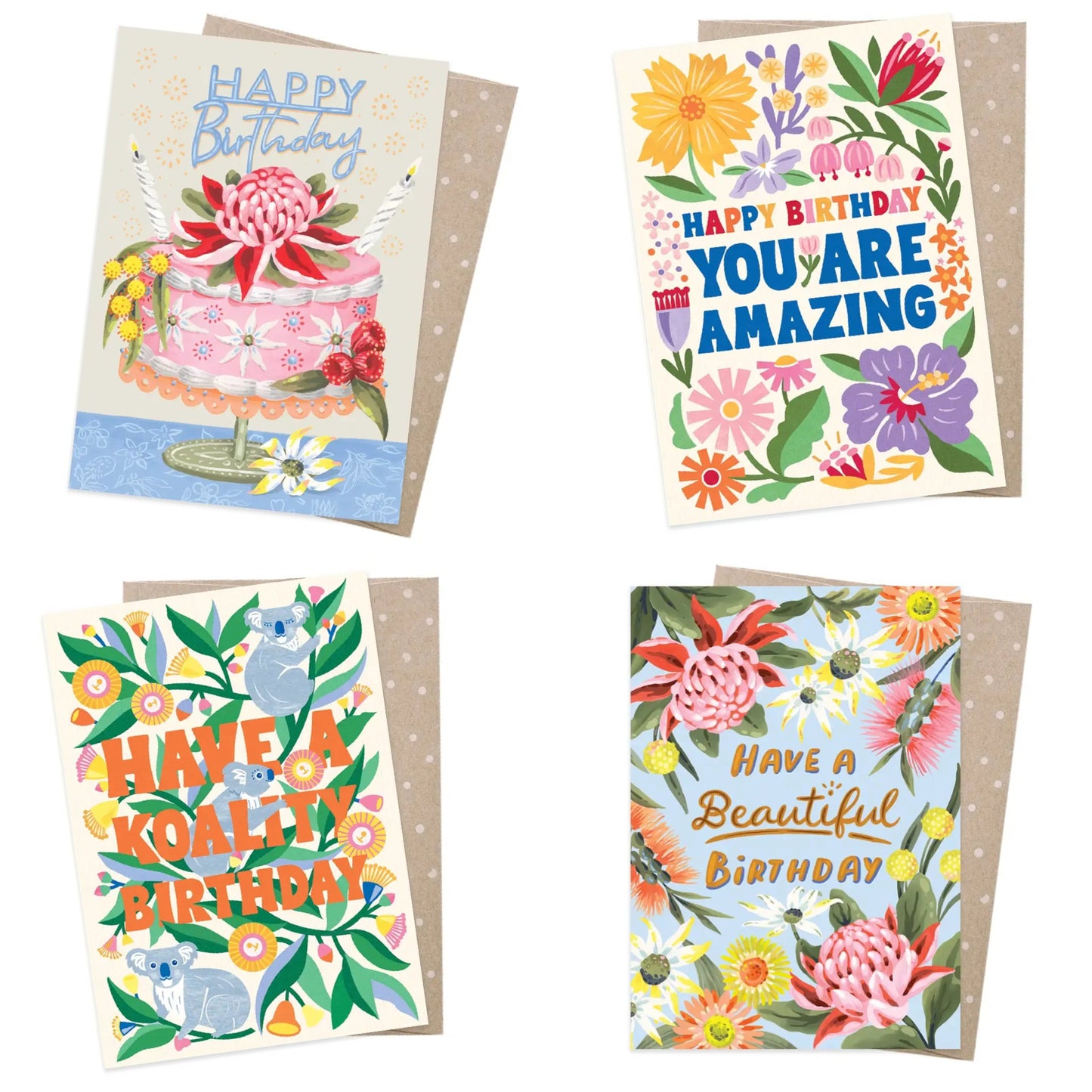 EARTH GREETINGS- Koality Birthday Card