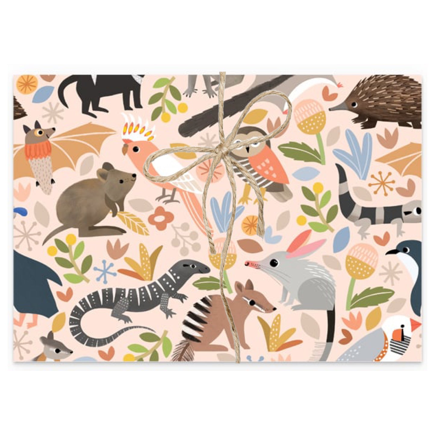 EARTH GREETINGS- Everyone's Invited- Folded Gift Wrap