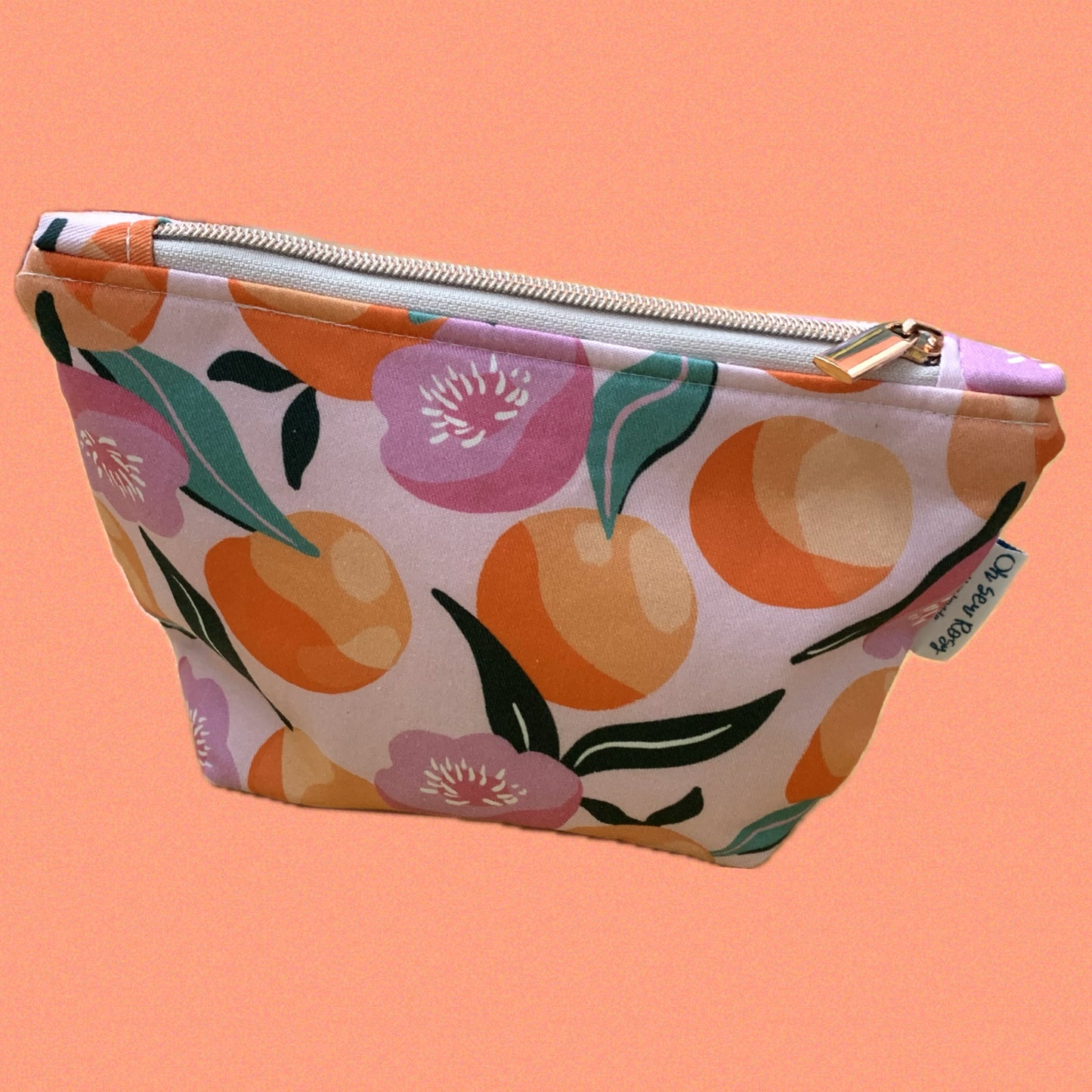 OH SEW ROSY: Small Pouches- Peachy