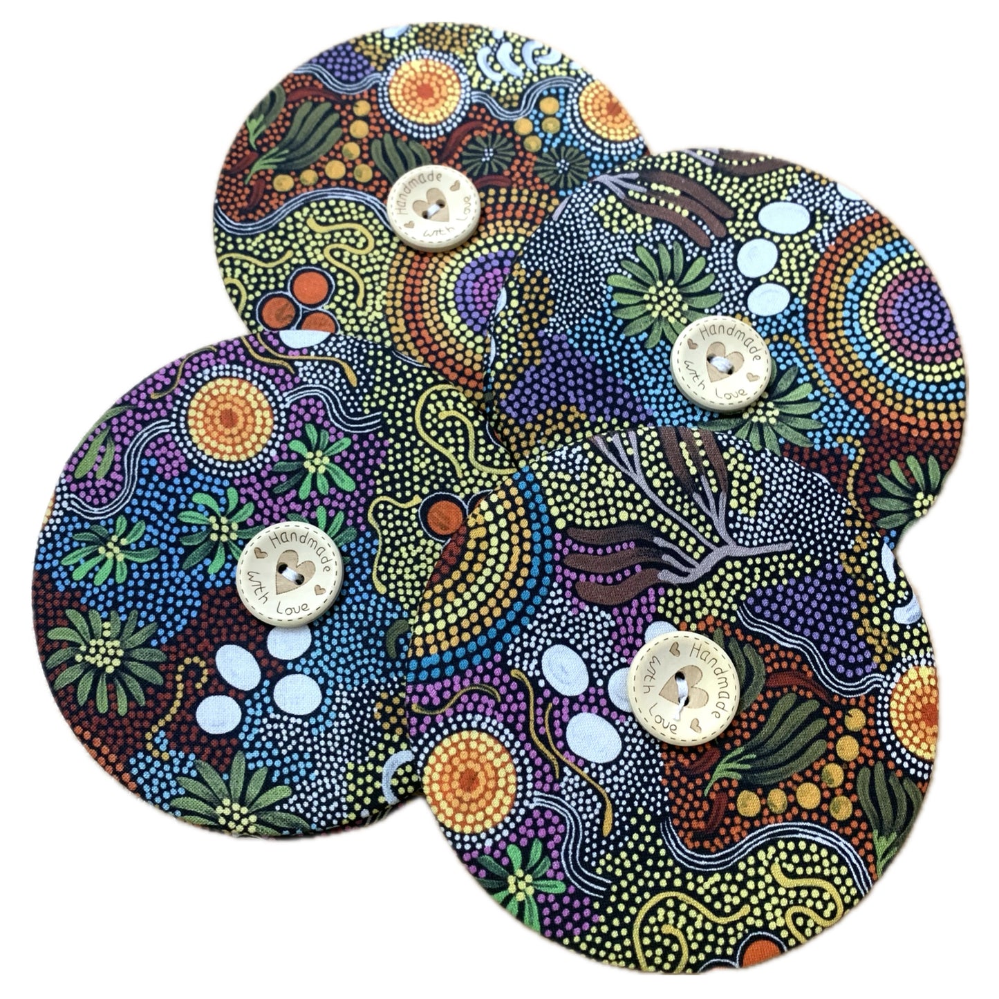 OH SEW ROSY: Playing Card Holders- BUDGERIGAR DREAMING