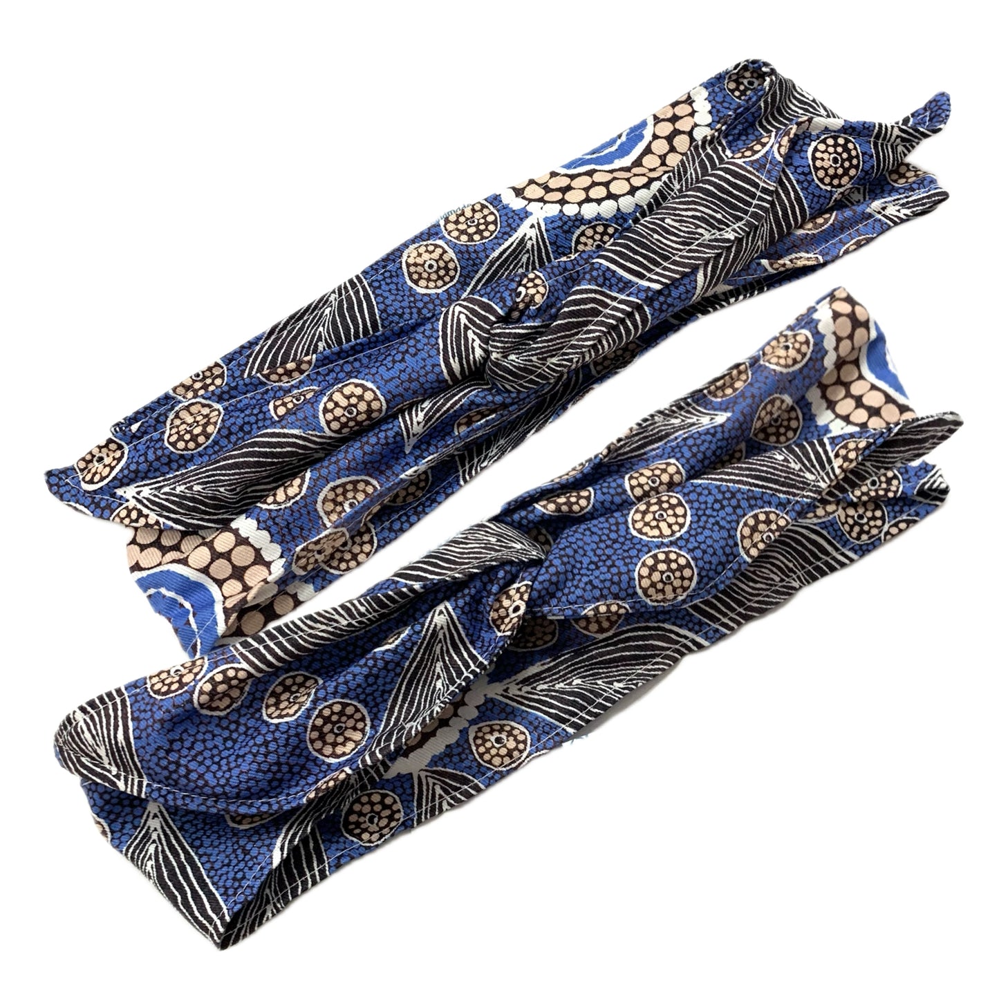 OH SEW ROSY: WIRE HEADBAND - Bush Tucker (Warlukurlangu Fabric)
