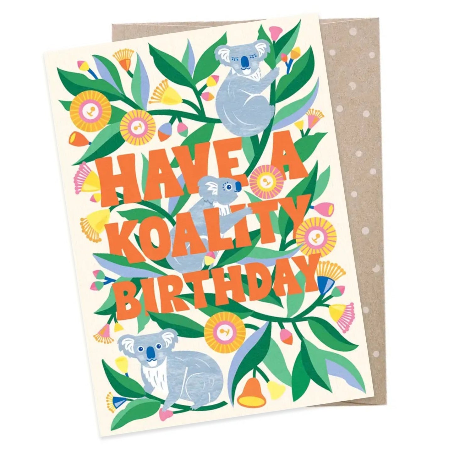 EARTH GREETINGS- Koality Birthday Card