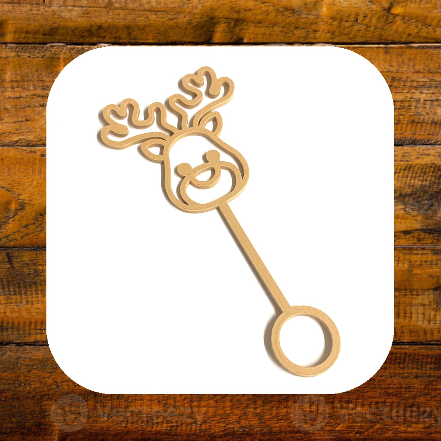 KINFOLK PANTRY- Reindeer Bubble Wand Eco Sensory Toy