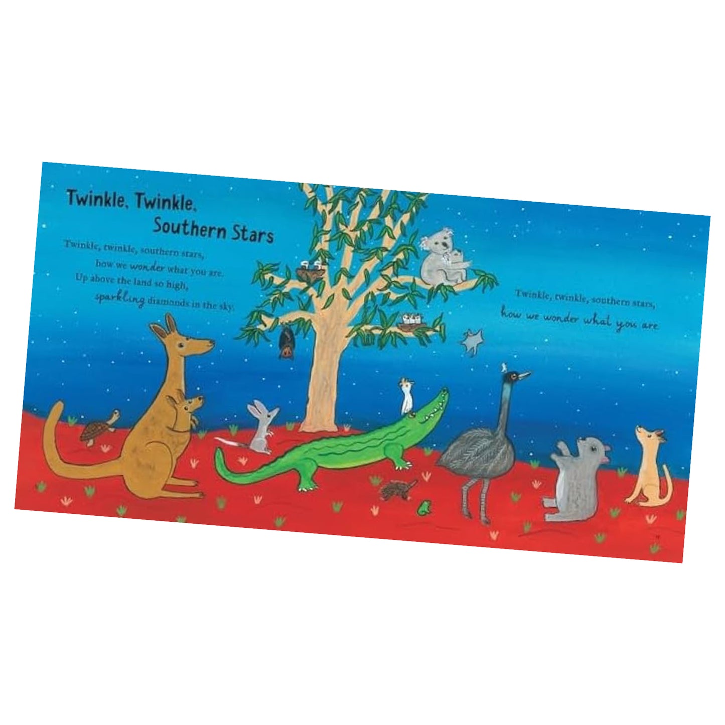 BOOKS & CO - THE LITTLE BOOK OF AUSTRALIAN NURSERY RHYMES - Board Book
