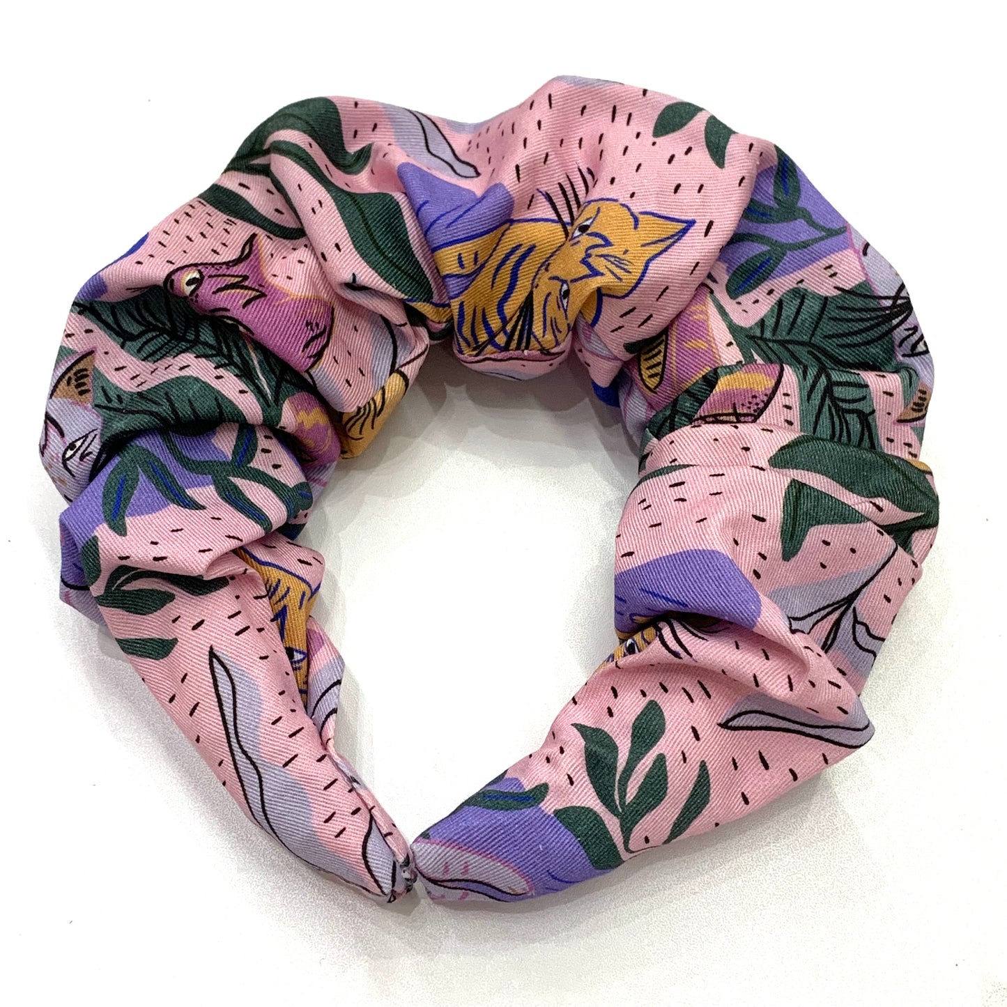 MAKIN’ WHOOPEE - "House Cat Jungle" - JUMBO SCRUNCHIE HEADBANDS