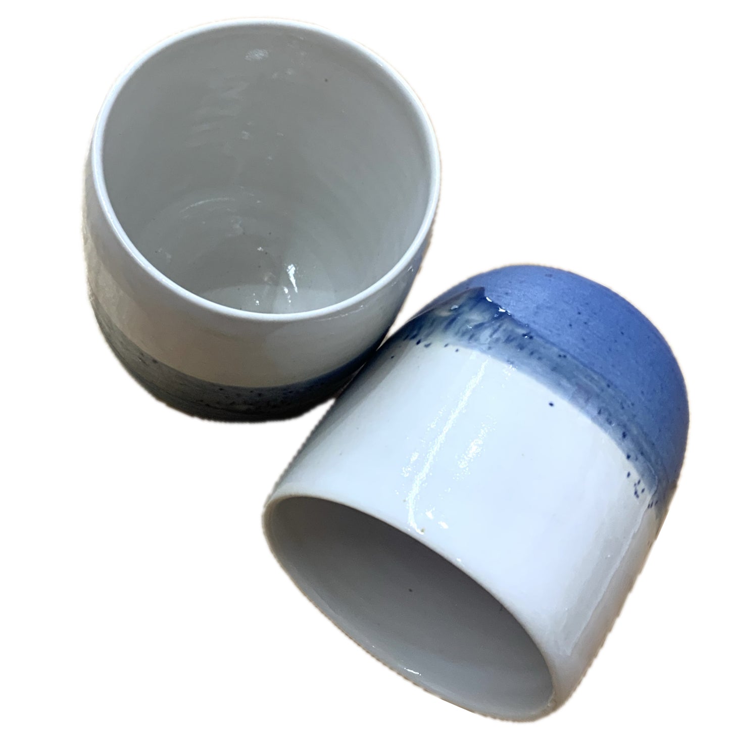 EARTH BY HAND- Blue & White Tumblers