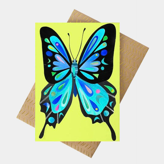 PETE CROMER - ULYSSES BUTTERFLY- GREETING CARD