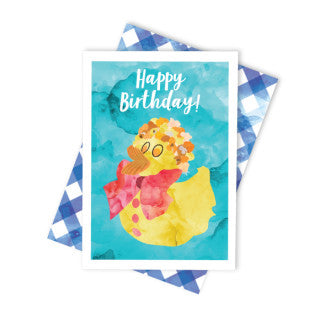 CANDLE BARK CREATIONS - MATILDA'S MILKBAR - DUCK - Birthday Gift Card