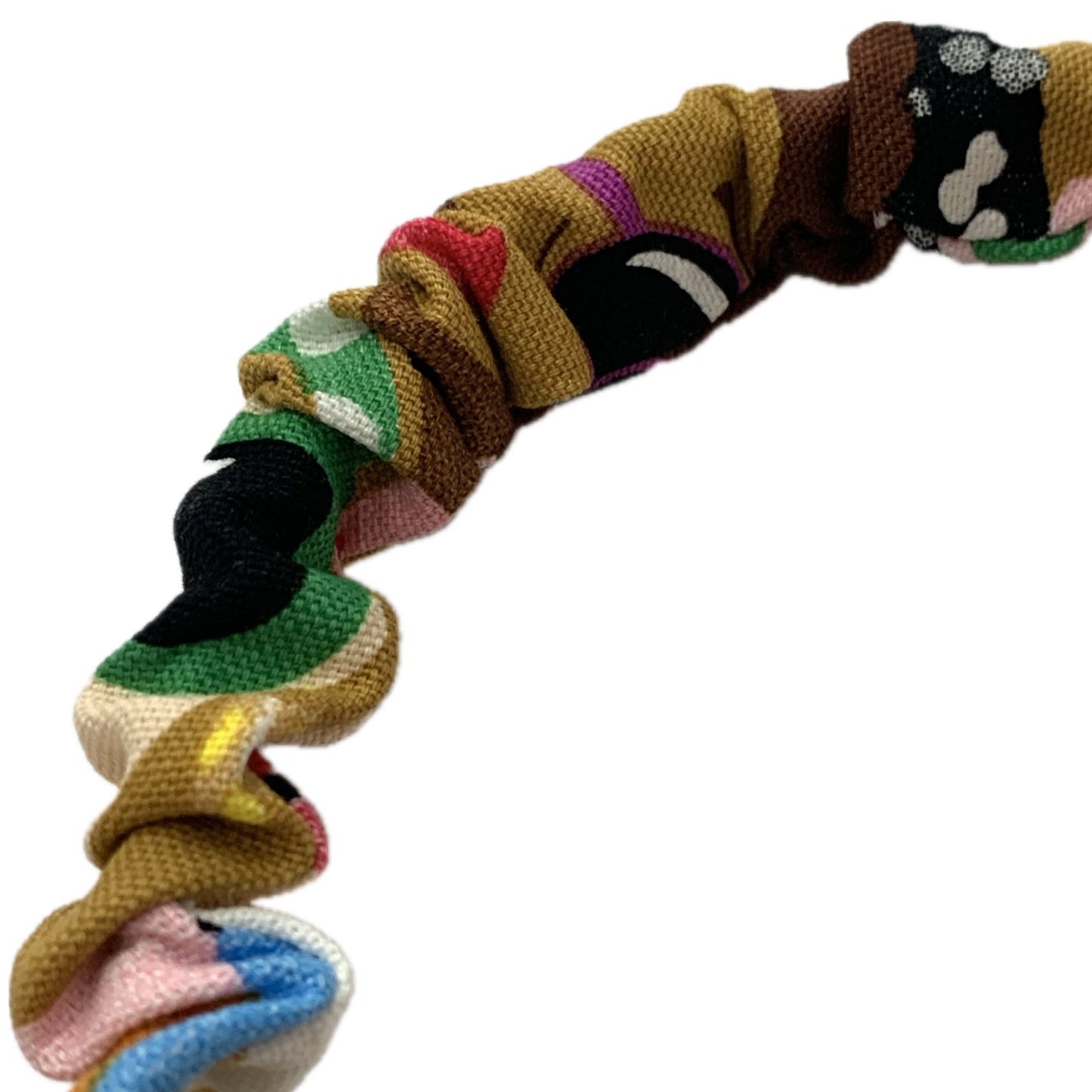 THIS BIRD HAS FLOWN -  SMALL SCRUNCHIE HEADBANDS- Diverse Faces