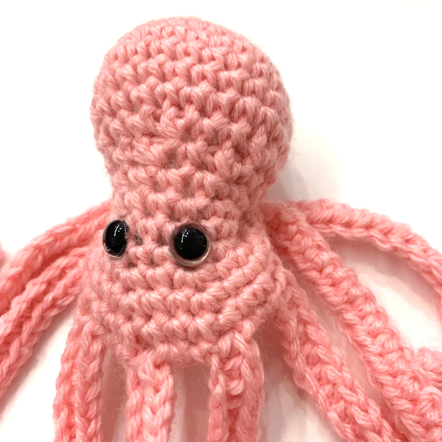BEAKNITS- CROCHETED OCTOPUS - Light Pink