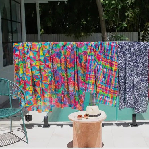 LORDY DORDIE - Gum Blossoms- Beach Wrap/Shawl/Scarf