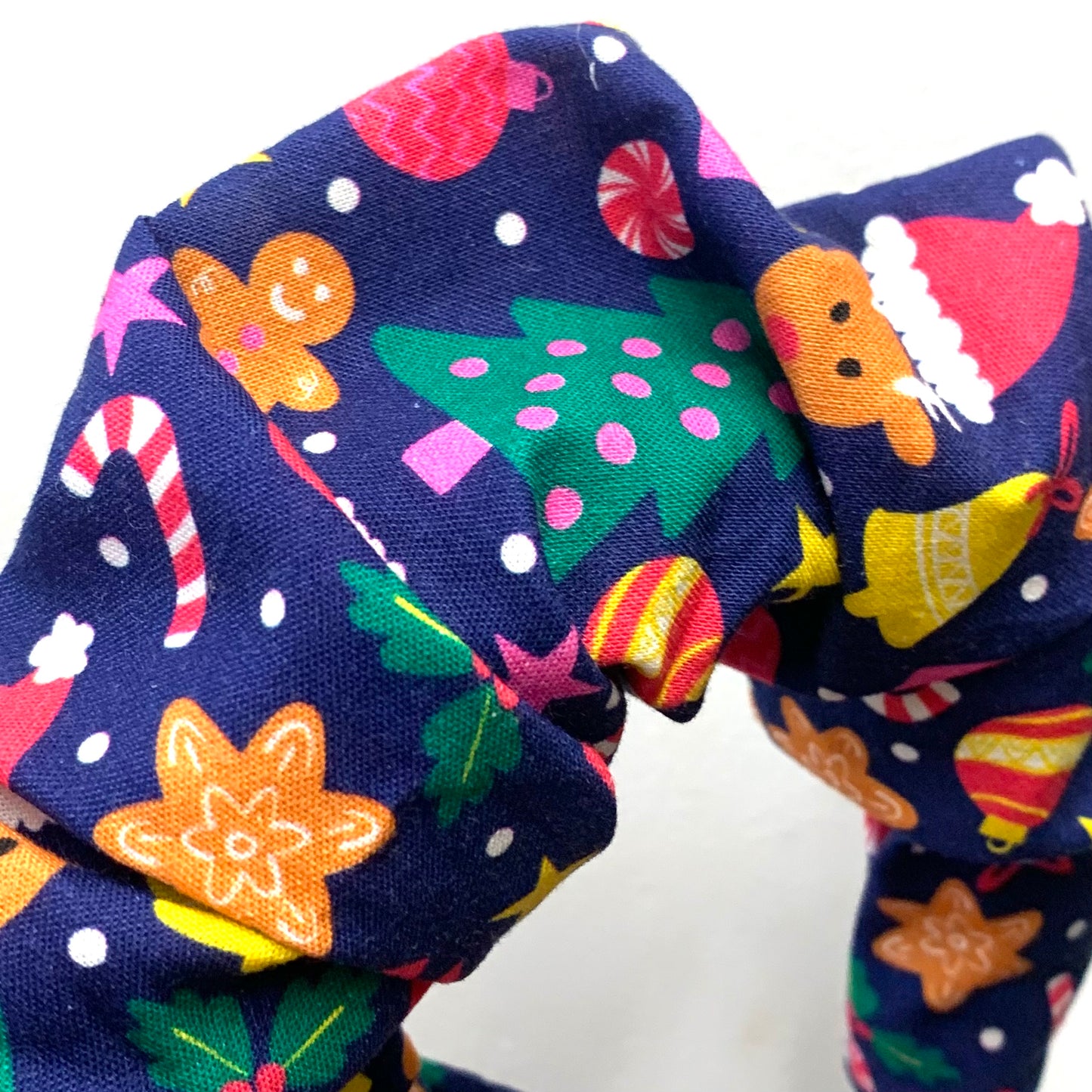 MAKIN WHOOPEE - BIG SCRUNCHIE CHRISTMAS HEADBANDS- Jolly Jumble