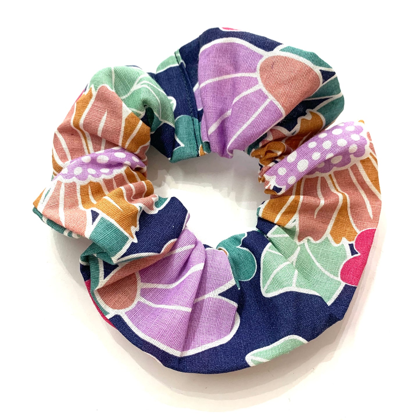 MAKIN' WHOOPEE - JUMBO "Erica Floral" SCRUNCHIES