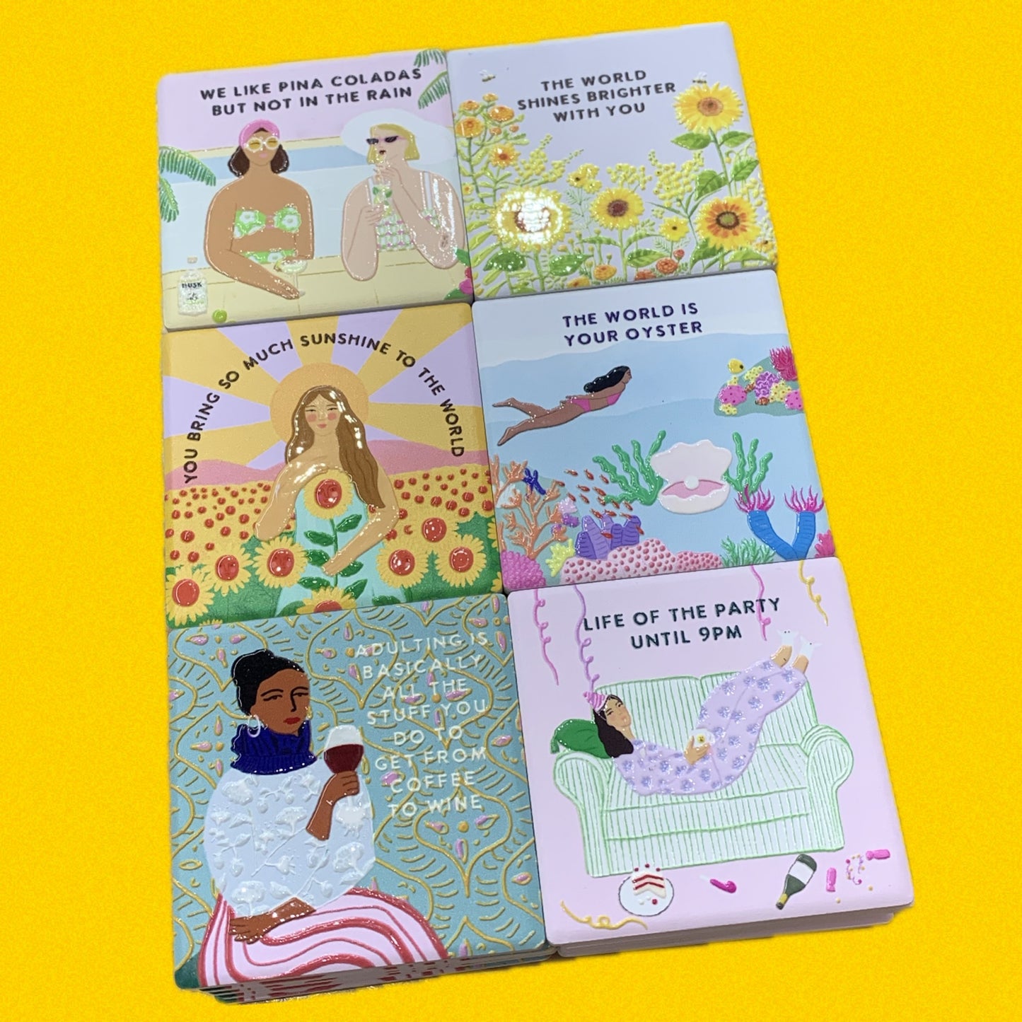 PAPERNEST - "Pina Coladas" Magnet