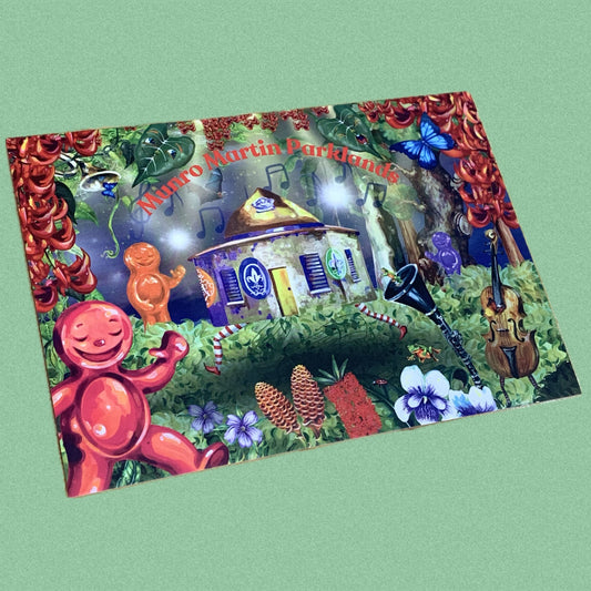 HAYLEY GILLESPIE - "MUNRO MARTIN PARK” POSTCARD