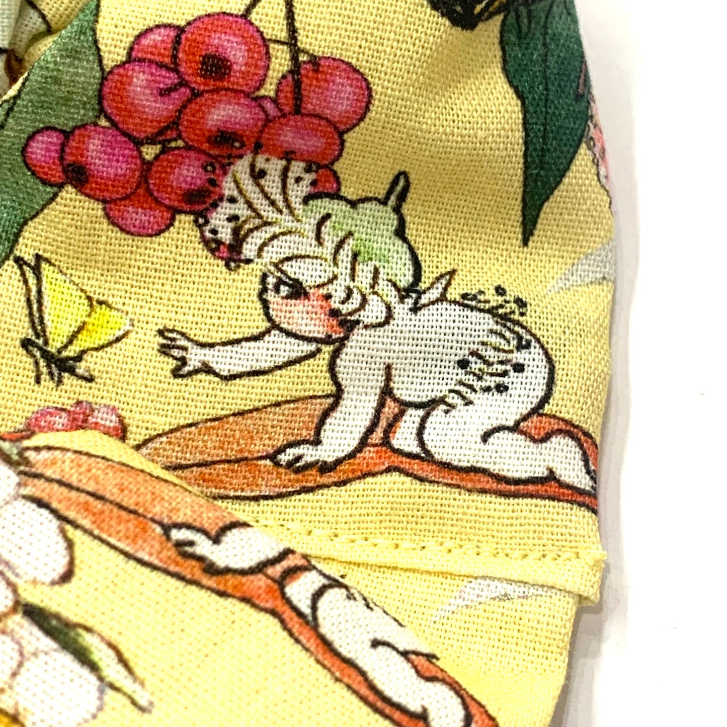 MUMMA WHOOPEE - JUMBO "Yellow Gumnut Babies" SCRUNCHIES