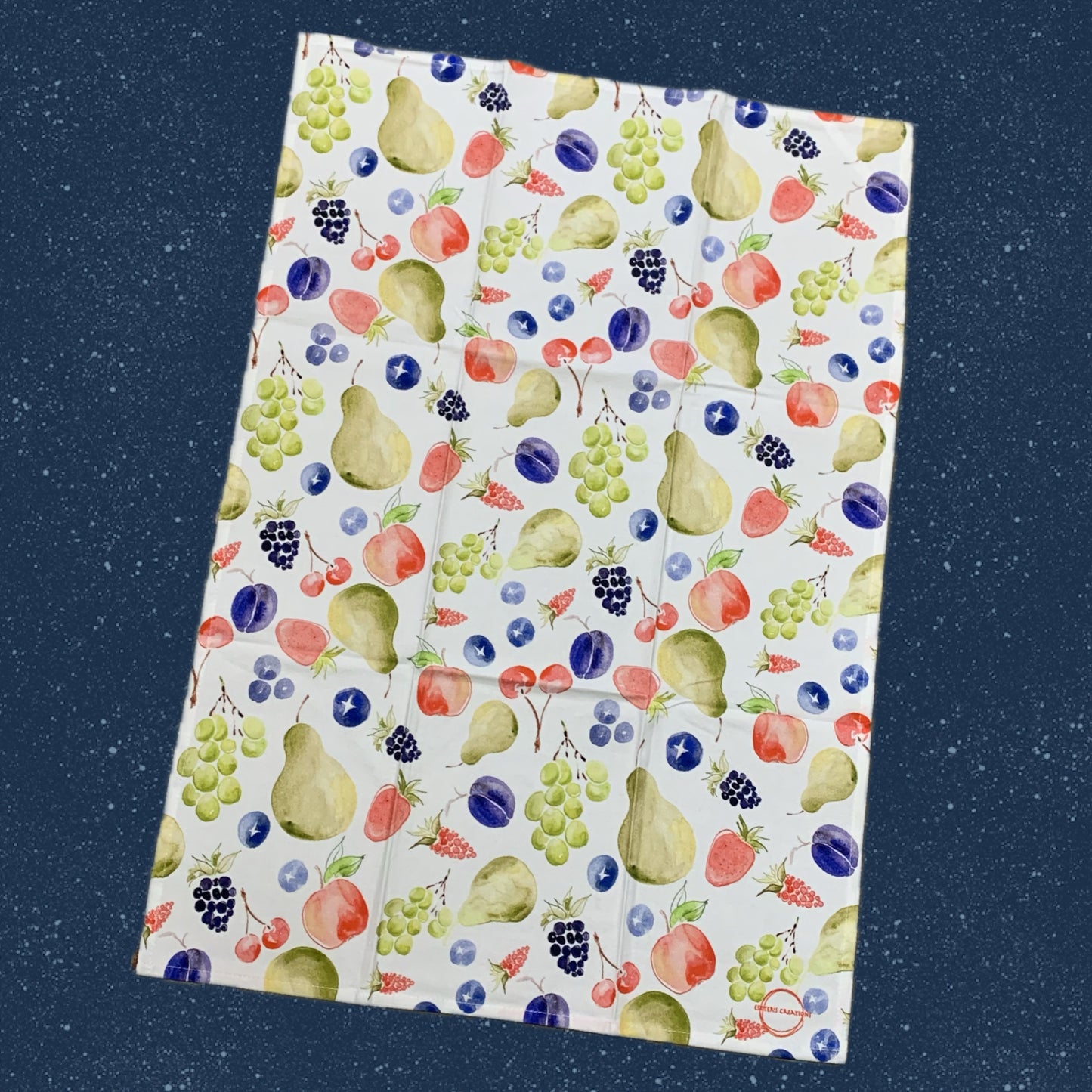 ESZTER'S CREATIONS - "Fruit"- Tea Towel