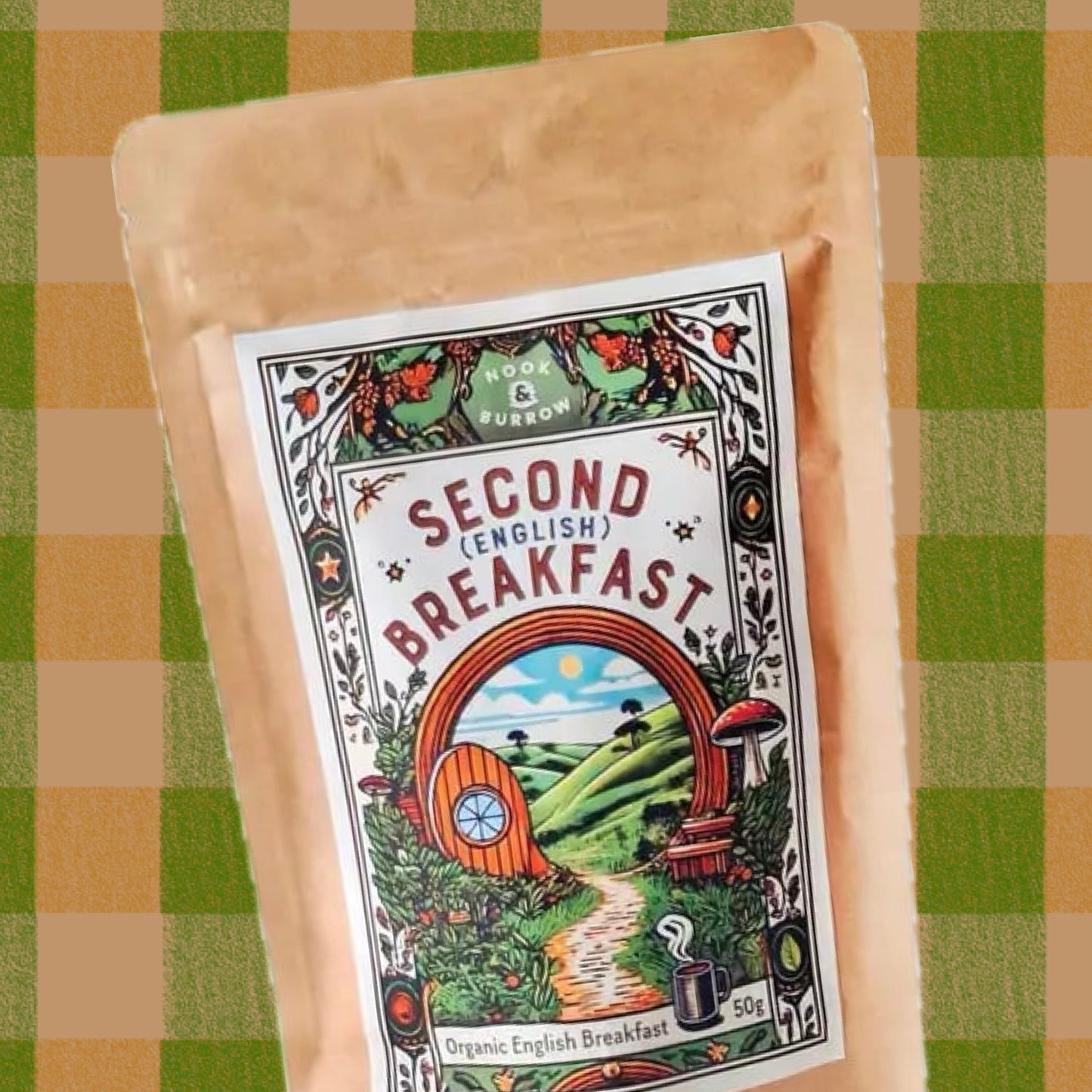 NOOK & BURROW- "Second (English) Breakfast"- Loose Leaf Tea