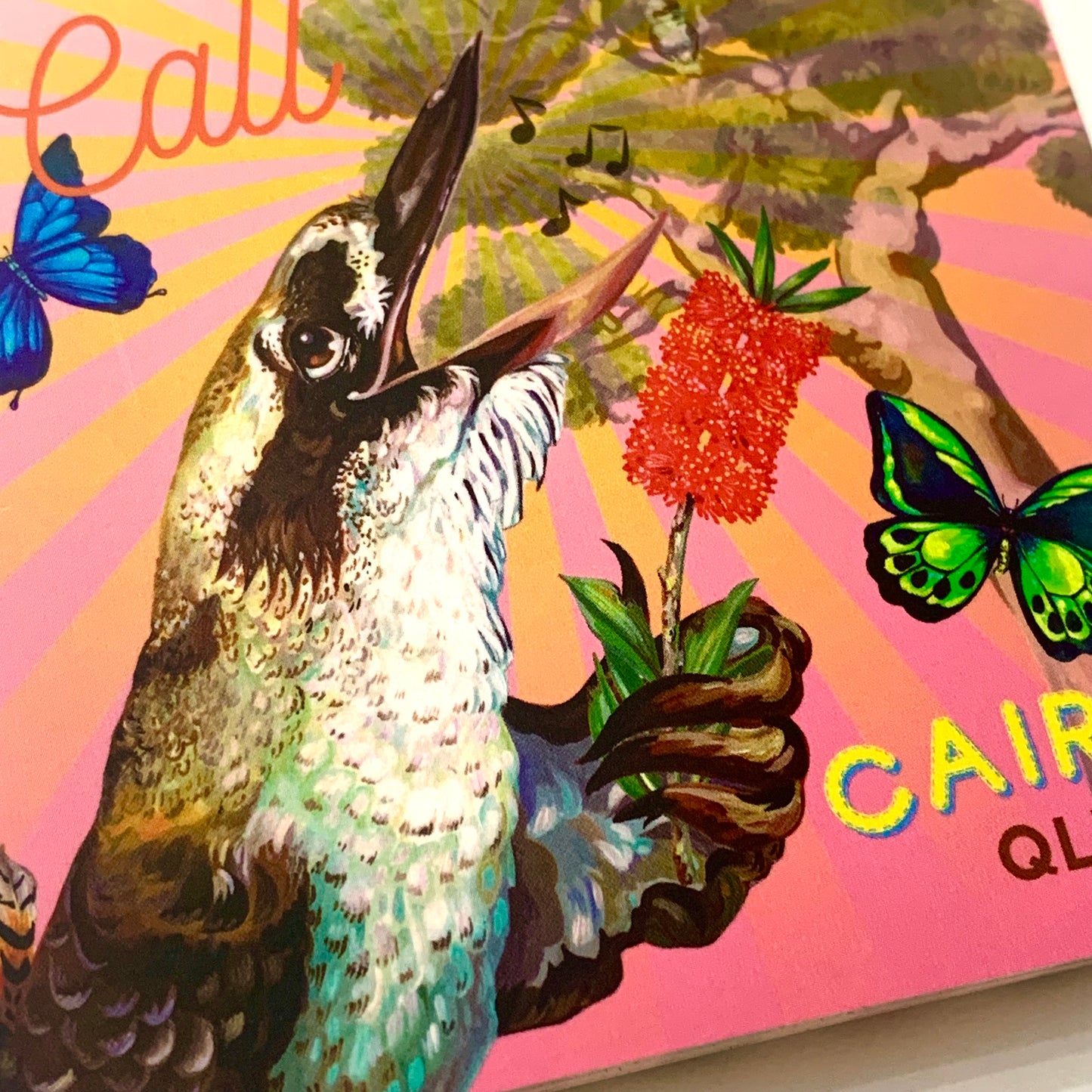 HAYLEY GILLESPIE - "WAKE UP CALL" POSTCARD