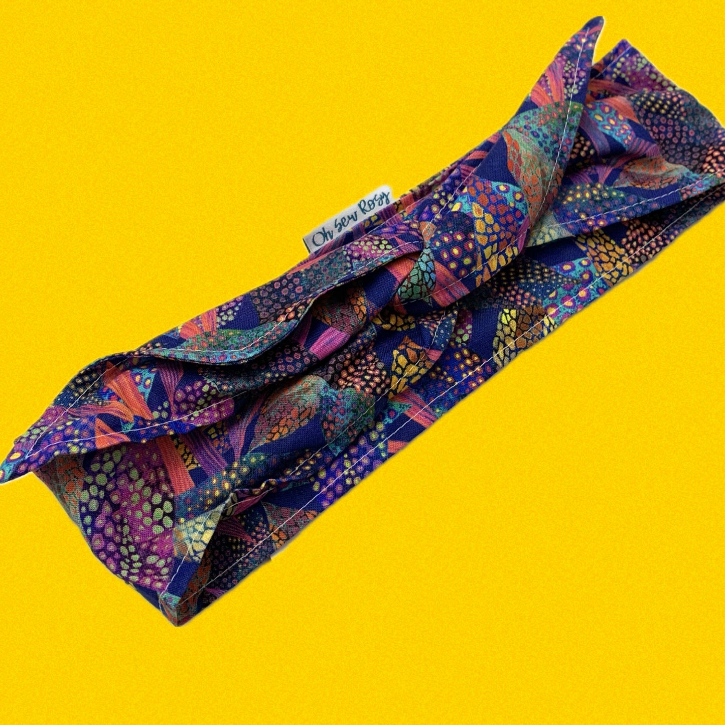 OH SEW ROSY: WIRE HEADBAND - Rainforest Leaves