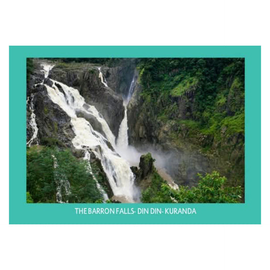 MAKIN' WHOOPEE - BARRON FALLS- POSTCARD