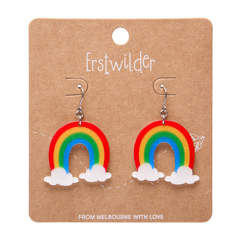 ERSTWILDER - Rainbow Drop Earrings - RAINBOW BRITE COLLECTION