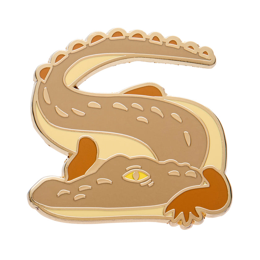ERSTWILDER - "Crikey the Saltwater Crocodile" Enamel Pin - AUSTRALIANA COLLECTION
