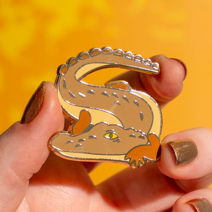 ERSTWILDER - "Crikey the Saltwater Crocodile" Enamel Pin - AUSTRALIANA COLLECTION