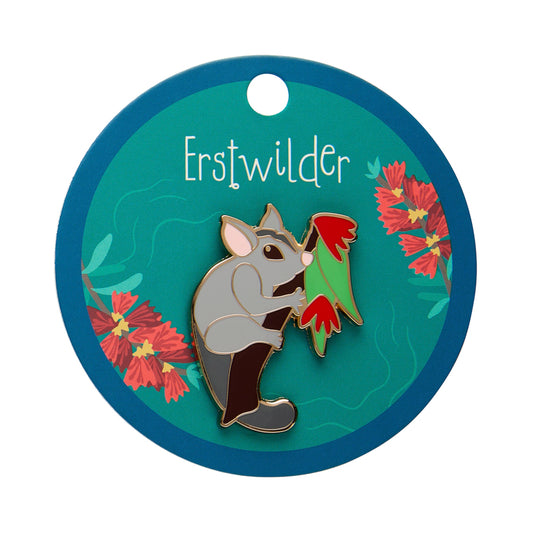 ERSTWILDER - "Penny the Possum" Enamel Pin - AUSTRALIANA COLLECTION