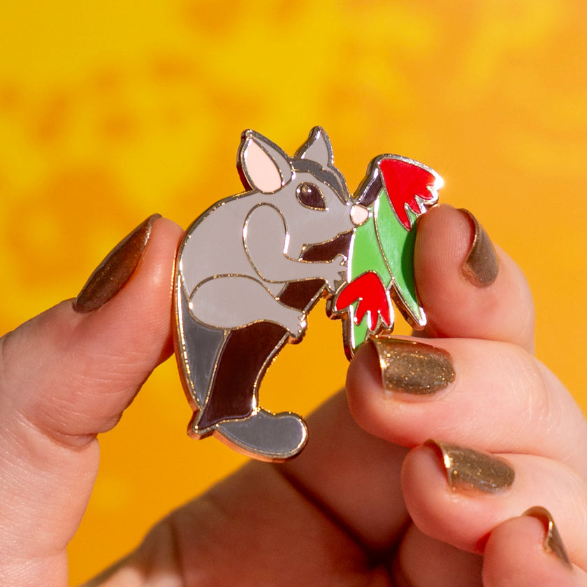 ERSTWILDER - "Penny the Possum" Enamel Pin - AUSTRALIANA COLLECTION