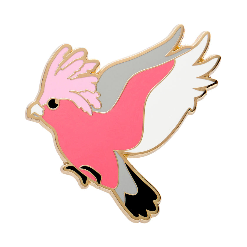 ERSTWILDER - "Gertie the Galah" Enamel Pin - AUSTRALIANA COLLECTION