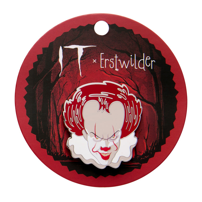 ERSTWILDER - "Pennywise Enamel Pin" - THRILLS AND CHILLS- HALLOWEEN COLLECTION