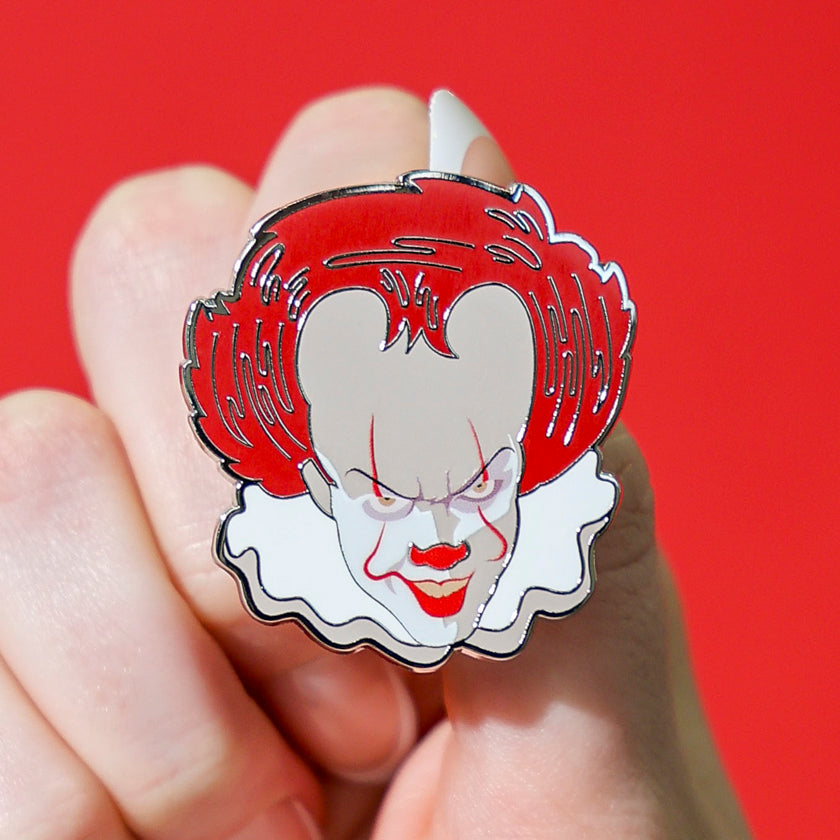 ERSTWILDER - "Pennywise Enamel Pin" - THRILLS AND CHILLS- HALLOWEEN COLLECTION