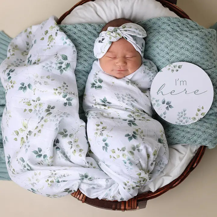 SNUGGLE HUNNY Eden Organic Muslin Wrap