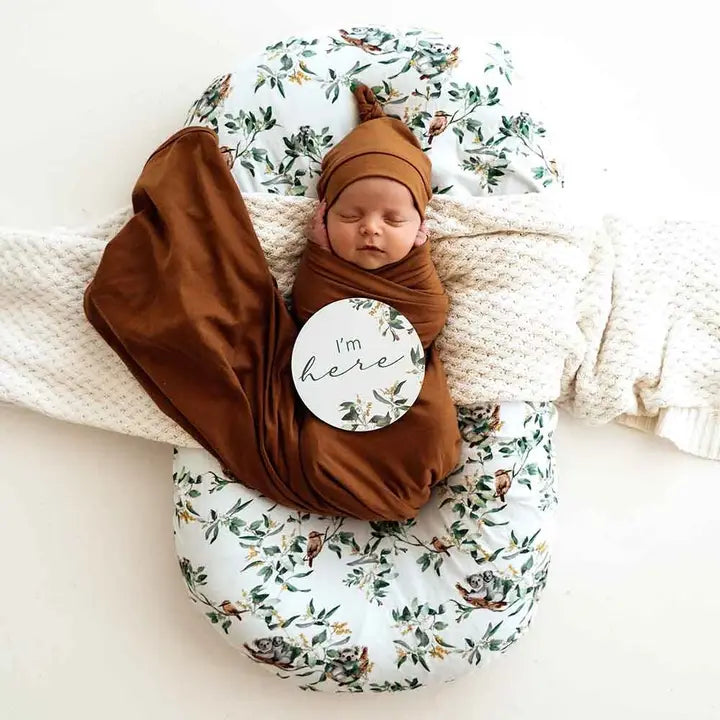 SNUGGLE HUNNY Eucalypt and Sage Reversible Milestone Cards